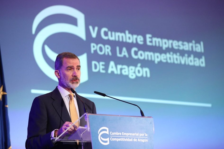 Reconocimiento a la solidaridad empresarial en la V Cumbre por la Competitividad de Aragón